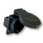 230V panel plug socket with pin thumbnail 2