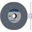 Grinding wheel for double-wheeled bench grinder 200 mm, 32 mm, 60 thumbnail 2