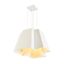SOBERBIA LED pendulum lumin. 60, 20W, 3000K, angular, white thumbnail 1
