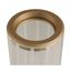 LYGANT double, wall-mounted light, 3000K, 11W, brass thumbnail 4