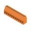 Printed circuit board terminals, 5.08 mm, Number of poles: 11, 90°, Solder pin length (l): 3.2 mm, tinned, orange, Clamping yoke connection, Clamping range, max. : 6 mm², Box thumbnail 2