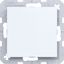 Cover plate with center plate, A.x/C.x, light white matte thumbnail 1