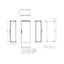Compact enclosure 1 door IP65 H=1400 W=600 D=400 mm thumbnail 3