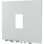 XMN43F06C Front plate, NZM4, 3p, fixed version, W=600mm, grey thumbnail 4