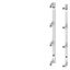 ALPHA BIG-Pack DIN rail holder for 4 DIN rails, designed for 15 mm DIN rail thumbnail 2
