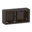 SURFACE MOUNTING BOX 2 GANG BLACK thumbnail 2