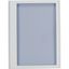 BFZ-OTT-6/144 Surface mounted steel sheet door white, transparent, for 24MU per row, 6 rows thumbnail 3