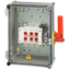 Polyester safety enclosure 4P 80A with free connection side operation thumbnail 1