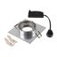 NEW TRIA® 75 XL, recessed ceiling light, square, max. 10W , GU10, aluminium thumbnail 2