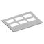 RD36F2 Top plate, Field width: 3, 12 mm x 859 mm x 625 mm thumbnail 1