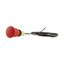 C22-PVT45P-K11-P62 Emergency stop/emergency switching off pushbutton, Palm-tree shape, 45 mm, Turn-to-release function, 1 NC, 1 N/O, Cable (black) with non-terminated en thumbnail 12