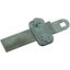 Clamping piece StSt 200kA f. Fl -30x4mm w. square hole  D 11mm thumbnail 1