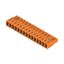 PCB plug-in connector, female header, closed side, THT solder connection, 5.08 mm, Number of poles: 15, 90°, Solder pin length (l): 3.2 mm, tinned, orange, Box thumbnail 4