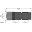 Field-Wireable Connector Female Connector M12 × 1, Straight   FW-ERKPM0426-SA-P-0408 thumbnail 2