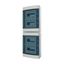 Surface Mounted Board, IP65, IK08, 4-rows 48 modules with screw termin thumbnail 2