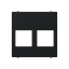 N2216.2 NT - Cover for Double Data Socket thumbnail 1