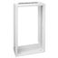 Wall-mounted frame 2A-45 without door and rear panel thumbnail 2