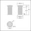 TR B W 10L25 740 R/S CL2 MPL - LED bollard thumbnail 3