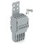 1-conductor female connector Push-in CAGE CLAMP® 1.5 mm² gray thumbnail 4