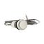 C22-DR-W-K10-P65 Pushbutton, classic, flat, maintained, 1 N/O, white, cable (black) with non-terminated end, 4 pole, 3.5 m thumbnail 11