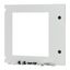 XTMPIX40WD-H550W600 Front door for IZMX40, withdrawable, HxW=550x600mm, IP55, grey thumbnail 6