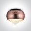 CEILING LIGHT COPPER 6x9W G9 100-240V thumbnail 1