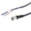 Sensor cable, M8 straight socket (female), 3-poles, PVC robot cable, I XS3F0188F thumbnail 1