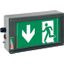 Ex-escape sign luminaires EX-LITE N with integrated emergency light function for zone 1/21, Pictogram: DIN ISO 7010, Arrow: 6 Clock thumbnail 1
