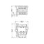 Linect® T-connector 3-pole 1 input white thumbnail 5