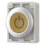 M30C-FDL-Y-X162 Illuminated pushbutton actuator, RMQ-Titan, Flat, momentary, yellow, inscribed, Metal bezel thumbnail 3