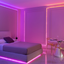 200L RGB Dots Light, 10 meter long, Transparent, BT+WiFi, Gen II, IP44, Plug F thumbnail 4