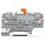 2-conductor disconnect/test terminal block with push-button with addit thumbnail 1