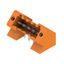 PCB plug-in connector, male header, Flange, THT solder connection, 3.50 mm, Number of poles: 5, 135°, Solder pin length (l): 3.2 mm, tinned, orange, Box thumbnail 4