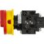 T3-2-10/EA/SVB Main switch, T3, 32 A, flush mounting, 2 contact unit(s), 3 pole + N, Emergency switching off function, With red rotary handle and yellow locking ring thumbnail 9
