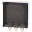 KST44-125 Panel enclosure, with gland plate and cable glands, HxWxD=375x375x150mm thumbnail 1
