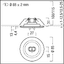 RESCLITE PRO MRCR SPOT HP ECP WH - Safety luminaire thumbnail 4