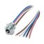 SACC-E-M12MSL4FEM16XL/0,2GR-1,5 - Device connector front mounting thumbnail 1