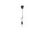 HANGING LAMP DIEGO 1 BLACK E27 1X60W IP20 thumbnail 2