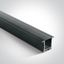 BLACK RECESSED PROFILE 2m + BLACK PC diffuser thumbnail 1