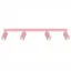 Ceiling lamp KARBON 4L pink thumbnail 1