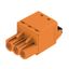 PCB plug-in connector, female plug, 5.08 mm, Number of poles: 3, 180°, PUSH IN with actuator, Tension-clamp connection, Clamping range, max. : 3.31 mm², Box thumbnail 1