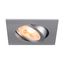 NEW TRIA® 68, recessed ceiling light, square, max. 10W GU10, aluminium thumbnail 1