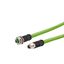 M12 Industrial Ethernet cable, X-coded, 5.0 m, M12 jack straight - M12 thumbnail 2