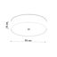 CEILING LAMP SCALE 50 BLACK E27 5X60W IP20 thumbnail 5