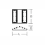 LIGHT CASE, 117 W, 17800 lm, 840, silver, DALI Highbay luminaires, L 4 thumbnail 3