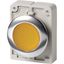 M30C-FDRL-Y Illuminated pushbutton actuator, RMQ-Titan, Flat, maintained, yellow, Blank, Metal bezel thumbnail 4