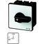 P3-100/E On-Off switch, P3, 100 A, flush mounting, 3 pole, with black thumb grip and front plate thumbnail 3