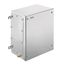Klippon TB FS (Terminal Box - Fixing Screw), Empty enclosure, stainless steel enclosure, Height: 400 mm, Width: 300 mm, Depth: 200 mm, Material: Stainless steel 1.4404 (316L), electropolished, silver thumbnail 1