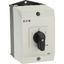 T3-2-8400/I2 Reversing switches, T3, 32 A, surface mounting, 2 contact unit(s), Contacts: 4, 45 °, maintained, With 0 (Off) position, 1-0-2, Design number 8400 thumbnail 47