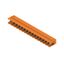 PCB plug-in connector, male header, open side, THT solder connection, 5.00 mm, Number of poles: 16, 90°, Solder pin length (l): 3.2 mm, tinned, orange, Box thumbnail 2